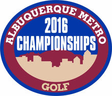 Load image into Gallery viewer, ABQ Metro Golf Championship Patches