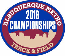 Load image into Gallery viewer, ABQ Metro Track and Field Championship Patches
