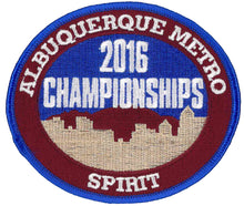 Load image into Gallery viewer, ABQ Metro Spirit Championship Patches
