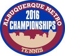 Load image into Gallery viewer, ABQ Metro Tennis Championship Patches
