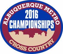 Load image into Gallery viewer, ABQ Metro Cross Country Championship Patches