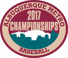 Load image into Gallery viewer, ABQ Metro Baseball Championship Patches