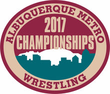 Load image into Gallery viewer, ABQ Metro Wrestling Championship Patches
