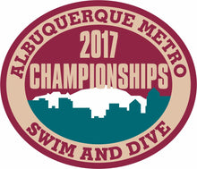 Load image into Gallery viewer, ABQ Metro Swim and Dive Championship Patches