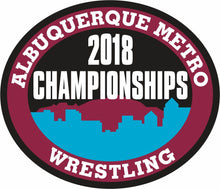 Load image into Gallery viewer, ABQ Metro Wrestling Championship Patches