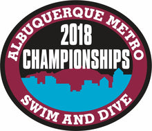 Load image into Gallery viewer, ABQ Metro Swim and Dive Championship Patches
