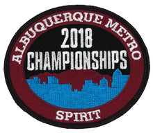 Load image into Gallery viewer, ABQ Metro Spirit Championship Patches