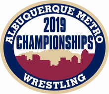 Load image into Gallery viewer, ABQ Metro Wrestling Championship Patches