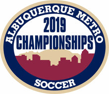 Load image into Gallery viewer, ABQ Metro Soccer Championship Patches