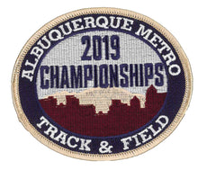 Load image into Gallery viewer, ABQ Metro Track and Field Championship Patches
