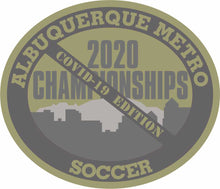 Load image into Gallery viewer, ABQ Metro Soccer Championship Patches