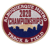 Load image into Gallery viewer, ABQ Metro Track and Field Championship Patches