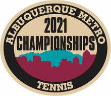 Load image into Gallery viewer, ABQ Metro Tennis Championship Patches
