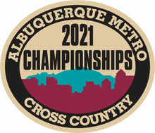 Load image into Gallery viewer, ABQ Metro Cross Country Championship Patches