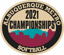 Load image into Gallery viewer, ABQ Metro Softball Championship Patches
