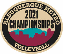 Load image into Gallery viewer, ABQ Metro Volleyball Championship Patches