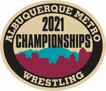 Load image into Gallery viewer, ABQ Metro Wrestling Championship Patches