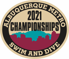 Load image into Gallery viewer, ABQ Metro Swim and Dive Championship Patches