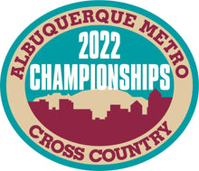Load image into Gallery viewer, ABQ Metro Cross Country Championship Patches