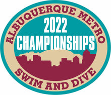Load image into Gallery viewer, ABQ Metro Swim and Dive Championship Patches