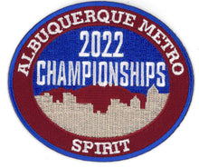 Load image into Gallery viewer, ABQ Metro Spirit Championship Patches