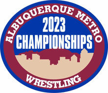 Load image into Gallery viewer, ABQ Metro Wrestling Championship Patches