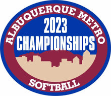 Load image into Gallery viewer, ABQ Metro Softball Championship Patches