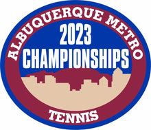 Load image into Gallery viewer, ABQ Metro Tennis Championship Patches