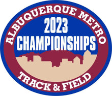 Load image into Gallery viewer, ABQ Metro Track and Field Championship Patches
