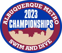 Load image into Gallery viewer, ABQ Metro Swim and Dive Championship Patches