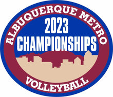 Load image into Gallery viewer, ABQ Metro Volleyball Championship Patches