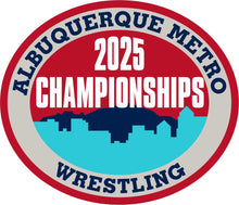 Load image into Gallery viewer, ABQ Metro Wrestling Championship Patches