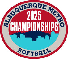 Load image into Gallery viewer, ABQ Metro Softball Championship Patches