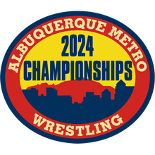 Load image into Gallery viewer, ABQ Metro Wrestling Championship Patches