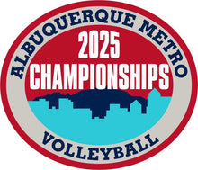 Load image into Gallery viewer, ABQ Metro Volleyball Championship Patches