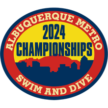 Load image into Gallery viewer, ABQ Metro Swim and Dive Championship Patches