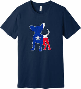 Texas Flag Chihuahua T-Shirt