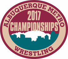 Load image into Gallery viewer, ABQ Metro Wrestling Championship Patches

