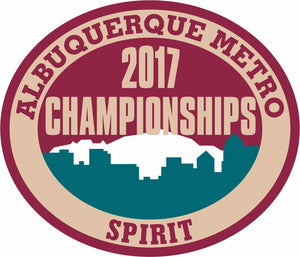 ABQ Metro Spirit Championship Patches