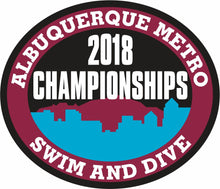 Load image into Gallery viewer, ABQ Metro Swim and Dive Championship Patches

