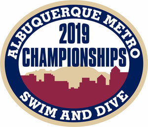 ABQ Metro Swim and Dive Championship Patches