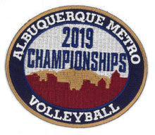 Load image into Gallery viewer, ABQ Metro Volleyball Championship Patches
