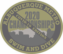 Load image into Gallery viewer, ABQ Metro Swim and Dive Championship Patches
