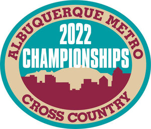ABQ Metro Cross Country Championship Patches