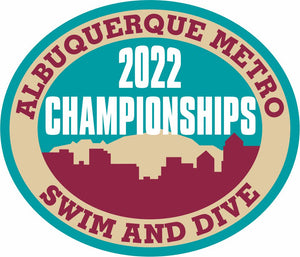 ABQ Metro Swim and Dive Championship Patches