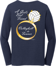 Load image into Gallery viewer, Volleyball Is Forever Blue Shirt
