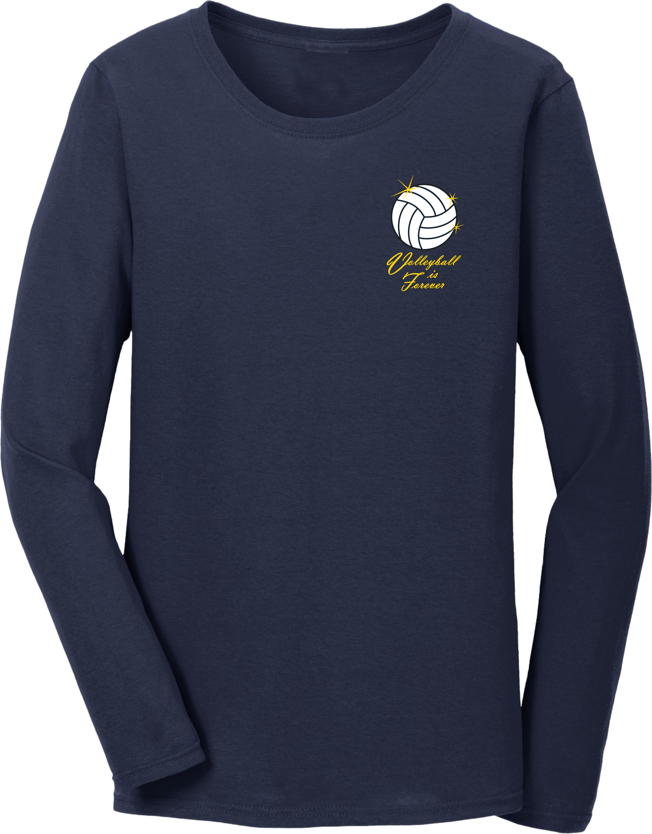 Volleyball Is Forever Blue Shirt – Zia Events