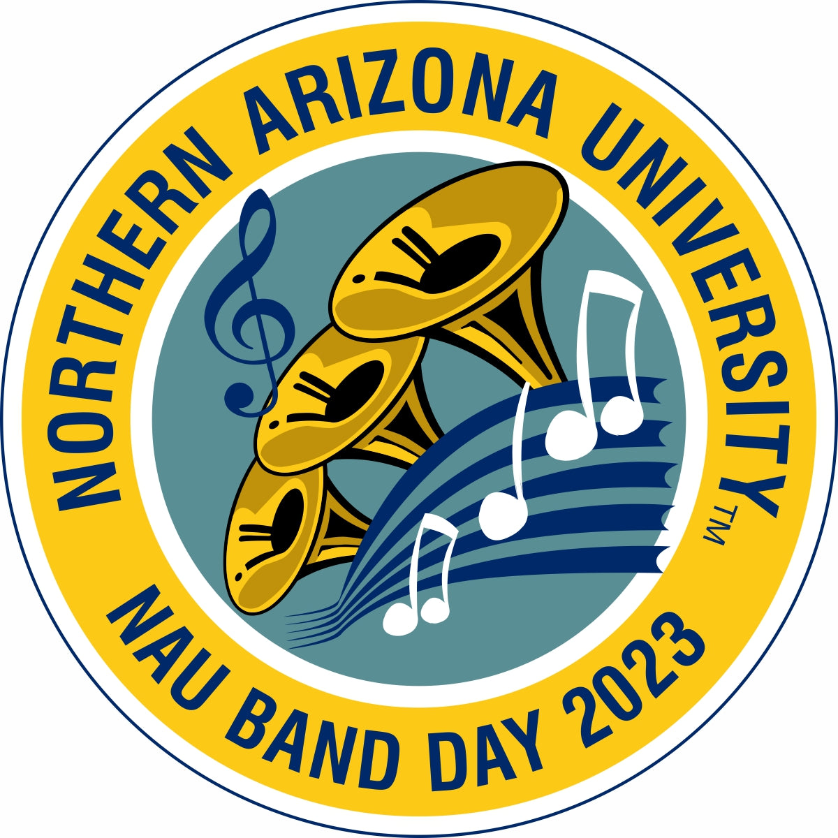 NAU Band Day 2023 Patch