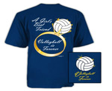 Load image into Gallery viewer, Volleyball Is Forever Blue Shirt
