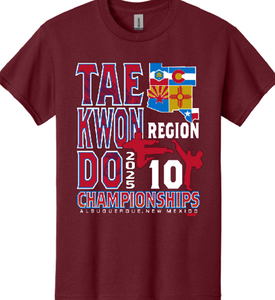 AAU Region Taekwondo 2025 Event Tee